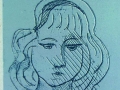 Donne archeologiche 1983 incisione tecniche sperimentali