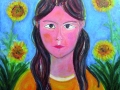 Alessandra Collovini 2002 acrilico su tela cm 70 x 50